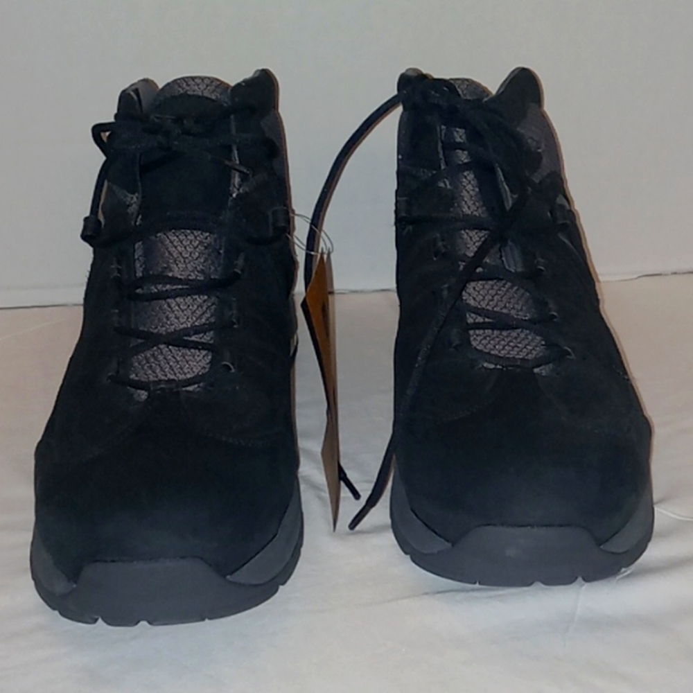 Red Wing black suede waterproof steel toe sneaker